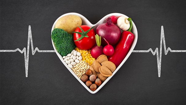 A healthy diet contributes to a healthy heart
